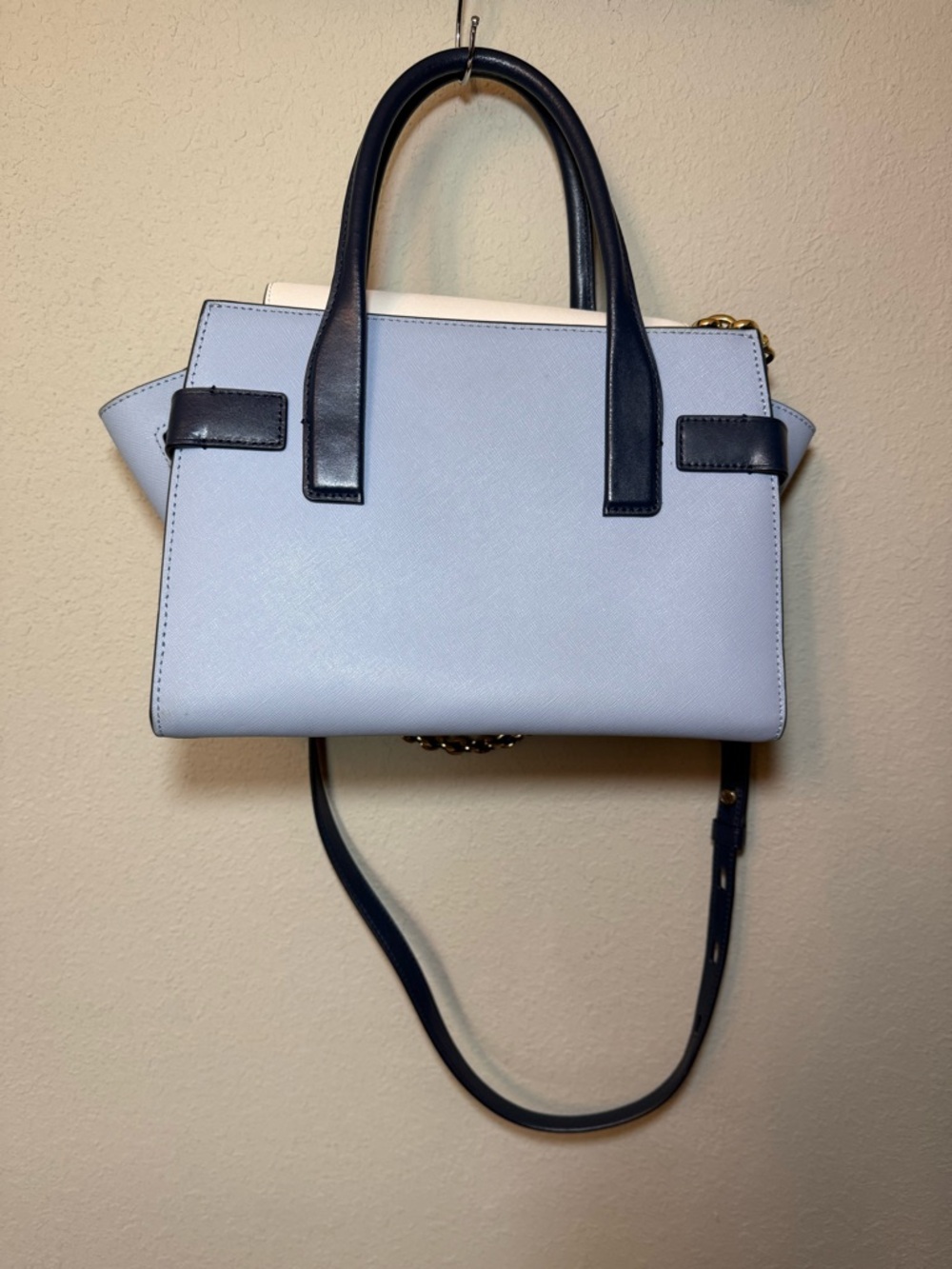 Michael Kors Carmen Flap Belted Satchel - Picture 5 of 16